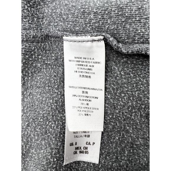 JUICY COUTURE Velour Grey Zip-up Hoodie w/ Sparkle JC logo on back (W: Sml) - Picture 12 of 16